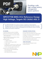 MPC5775B BMS+VCU Reference Design High Voltage, Targets ISO 26262 ASIL D