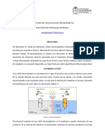 Informe Electroquímica