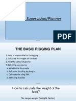 The Basic Rigging Plan