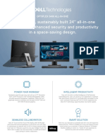 Optiplex 5480 All in One Spec Sheet PDF