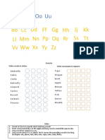 Vowels and Consonants