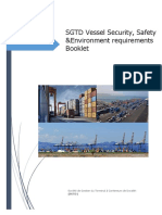 SGTD Vessel Security, Safety &environment Requirements Booklet PDF