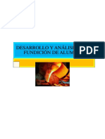 Desarrollo y Analisis de La Fundicion Aluminio PDF