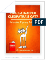 © Drama Notebook Who Catnapped Cleopatra's Cat?