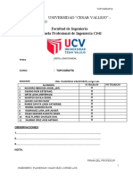 Informe Topografia (Perfil Longitudinal)