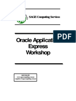 Silo - Tips - Oracle Application Express Workshop