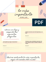 Lo Más Importante PDF