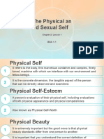 The Physical An D Sexual Self: Chapter 2: Lesson 1