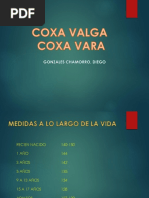 Coxa Vara y Coxa Valga