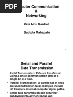 Computer Communication & Networking: Data Link Control