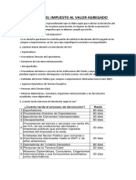 Foro#4 - Devolución Del Impuesto Al Valor Agregado