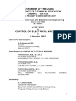 Control of Electrical Machines PDF