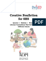 Creative Nonfiction