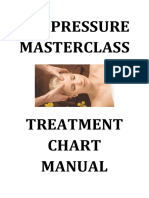 Acupressure Masterclass Treatment Chart Manual C