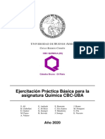 Guia de Ejercicios Quimica CBC - 2020