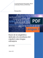 Semana 2. Teorías de Adquisición de L2