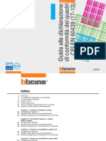 Guida Dichiarazione Conformità Quadri Elettrici BTicino (CEI 17-13)