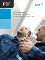 BMA Assistance. Always On The Move.: Service Solutions From A Single Source