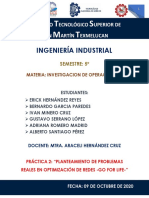 Práctica 2-Planteamiento de Problemas Reales en Optimización de Redes - Go For Life PDF