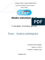 2019 Studiu Individual nr.2 Economia Aplicata