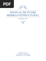 Manual de Etabs Modelo Estructural