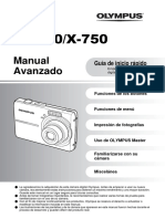 Manual Olympus X750