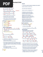 Hoja de Cantos 24 y 25 Con Acordes 2019