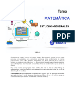 MATEMATICAS U12 - Tarea