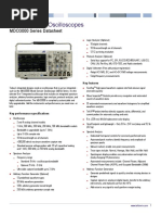 Tektronix - Revised MDO3000 Oscilloscope Datasheet 1207403