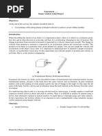 Experiment - Image Analysis Using Imagej: Physics 61.1 Physics and Geology Unit, DPSM, Cas, Up Manila