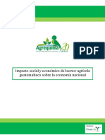 Agrequima Estudio-Impacto Social y Economico Del Sector Agricola Guatemalteco