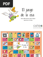 El Juego de La Oca para Hacer Ejercicio CETEA EDICIONES