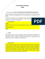 Guia Metodologica para Trabajo de Investigacion