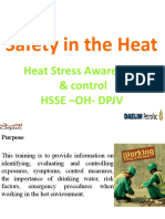 DPJV - Heat Stress Awareness