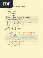 Gauss Jordan Elimination Method