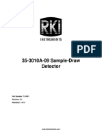 35-3010A-09 Sample-Draw Detector: Part Number: 71-0351 Revision: P1 Released: 1/9/15