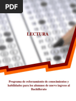 Programa de Reforzamiento Lectura