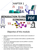 Introduction To Engineering Economics