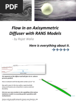 Axisymmetric Diffuser