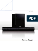 Active Speaker Soundbar: Owner's Manual