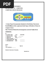 Patient Record Management System For Family Doctor