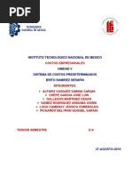 Sistema de Costos Predeterminados PDF