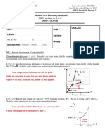 Évaluation 2 en Thermodynamique II 2015