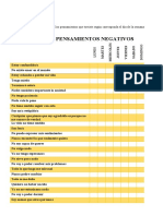 Lista de Pensamientos