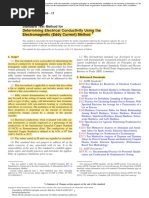 Determining Electrical Conductivity Using The Electromagnetic (Eddy Current) Method
