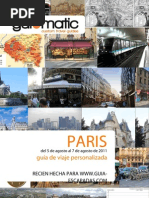 Guía de Viaje A París