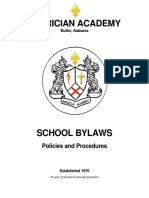 Patrician Academy: Policies and Procedures