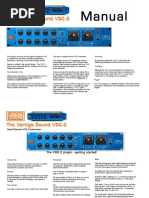 Vertigo VSC-2 Manual