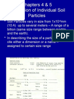 Chapters 4 & 5 Description of Individual Soil Particles