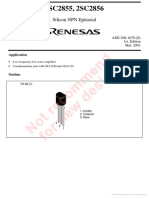 2SC2855, 2SC2856: Silicon NPN Epitaxial